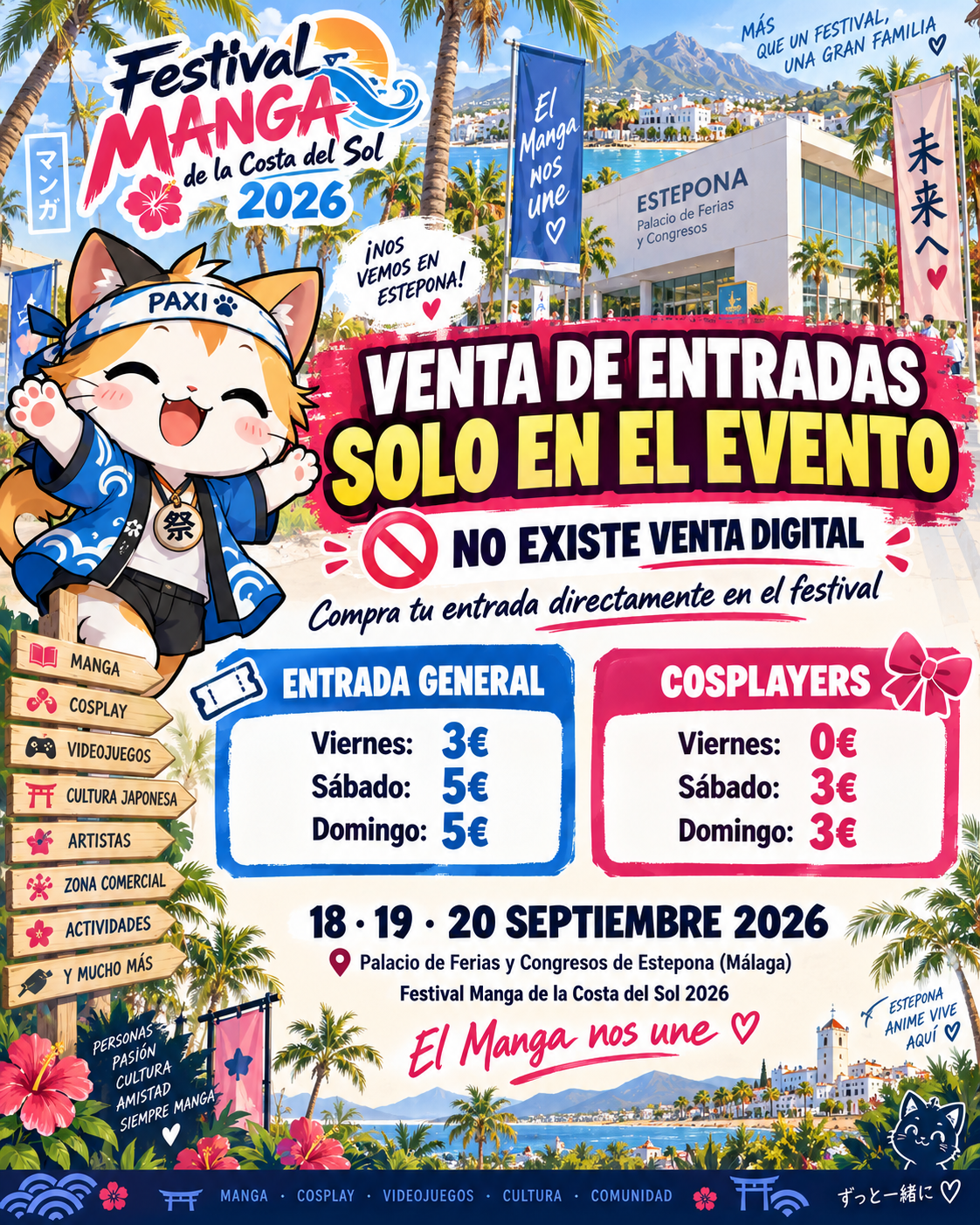 Sole Rappe Noticias | Festival Manga De La Costa Del Sol 2026